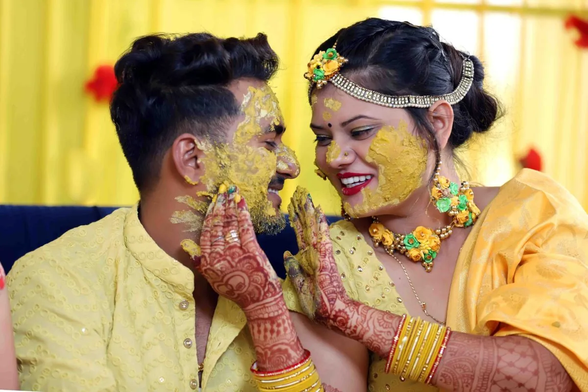 Wedding ceremony candid shot by New SR Videos