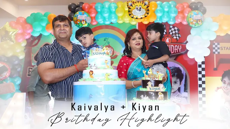 Still from Birthday Highlight || Kaivalya+ Kiyan || Best Cinematic || New SR Videos