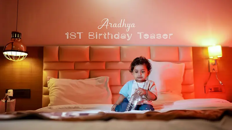 Aradhya 1st Birthday Celebration Teaser || Coming Soon.. || Best Cinematic || New SR Videos