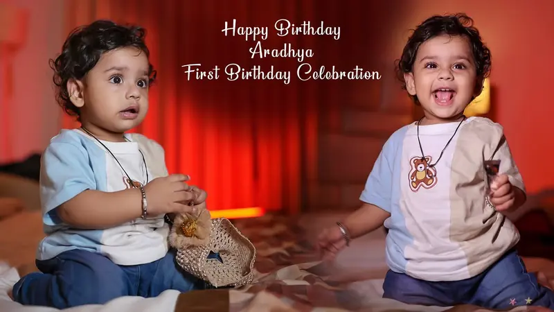 1st Birthday Celebration  Highlight ||  Aradhya ||   Best Cinematic || New SR Videos